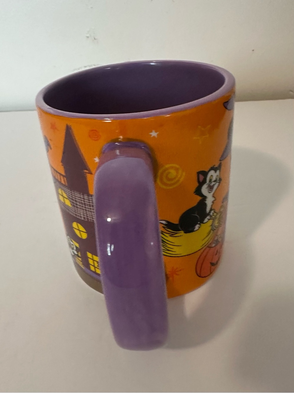 Disney Minnie Mouse Halloween Mug - Purple & Orange - Picture 2 of 5